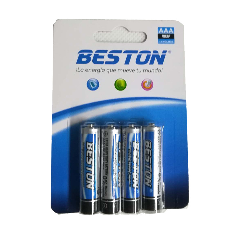 Bai Shitong 7 AAA Carbon batteries R03P Toys Remote control clocks and watches Electronic balance Battery 5