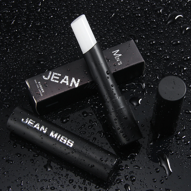 Jean miss正品牌酷感男士潤唇膏補水保濕防幹裂滋潤紳士學生護唇