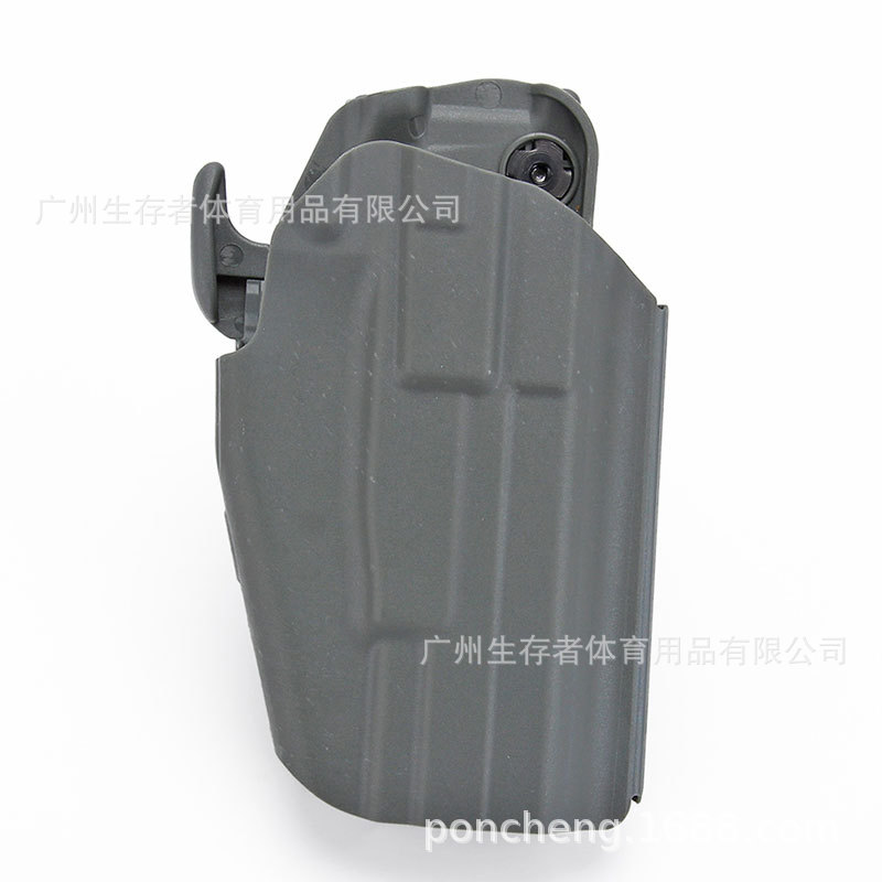 579 funda de pistola funda de uso general dispositivo de marcación rápida funda de pistola táctica funda de extracción rápida de plástico para cintura 579 extracción rápida