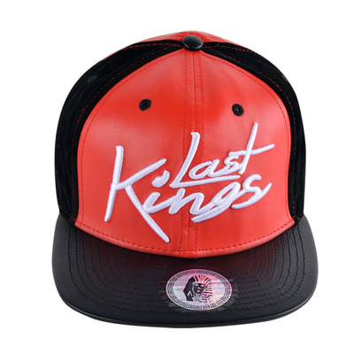 2019 Autumn and winter New baseball cap PU cortex Imitation leather thickening Autumn and winter Cap Customized Free of charge design