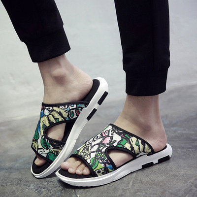 男士夏季潮鞋2019新款涼鞋男韓版潮流羅馬涼拖鞋子百搭休閑沙灘
