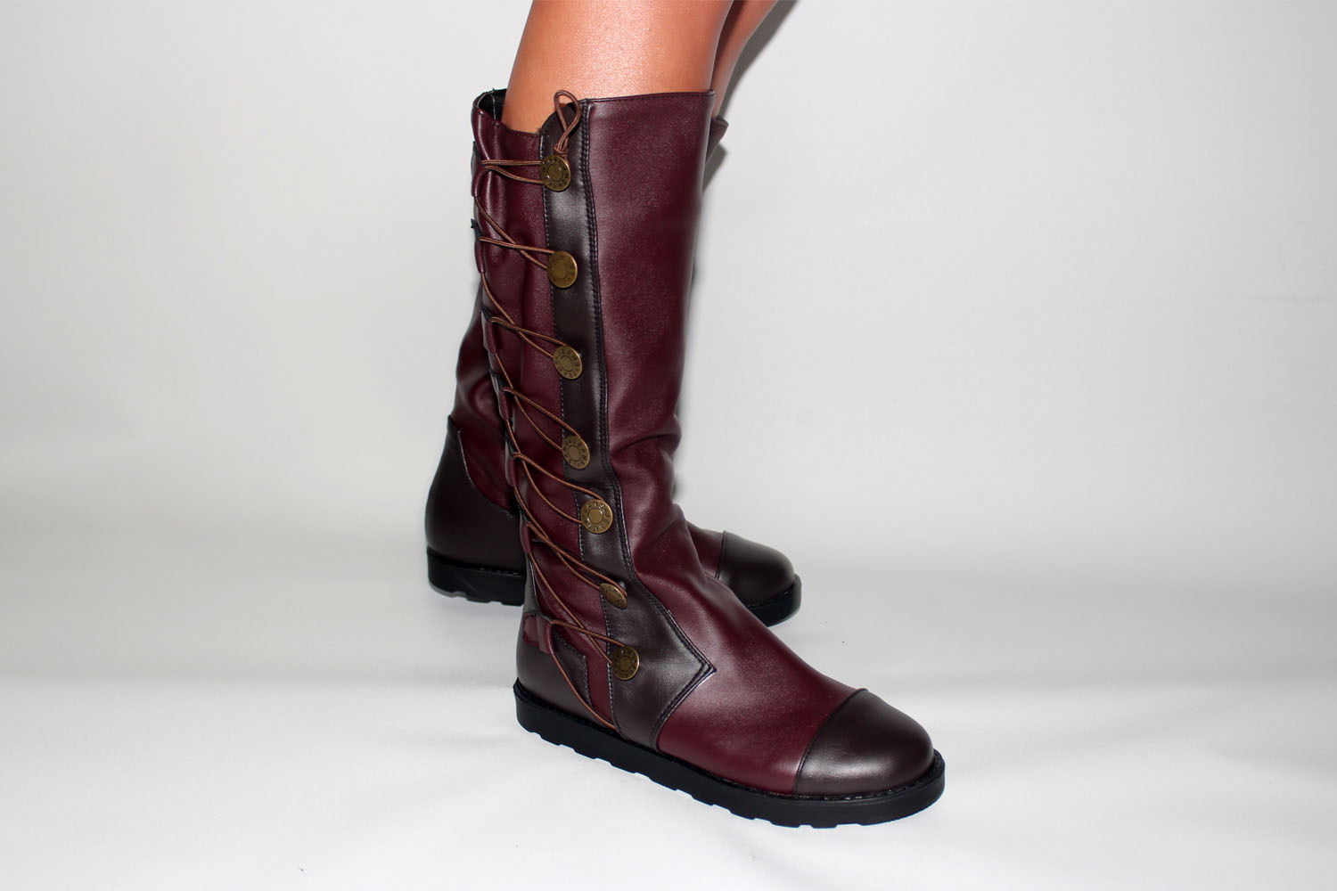 Bottes femme en pu - Ref 3355167 Image 30