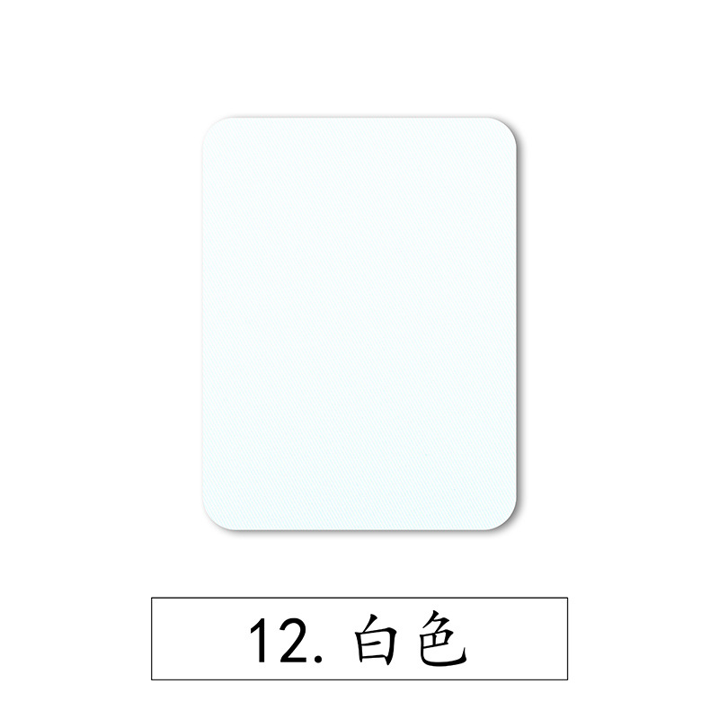 Color rectangular imitación Denim parche de planchado parche rodilla codo parche decorativo parche de tela de corte casual