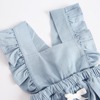 Brand denim children's summer cotton bodysuit, suspenders