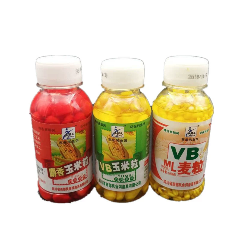 西部风 VB corn grain musk wheat green carp, cypress gnaw hook bait fishing gear 100ml/400 bottles