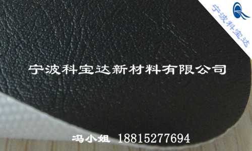 0.58mm防水皮革纹PVC汽车内饰夹网布 KBD-A-222