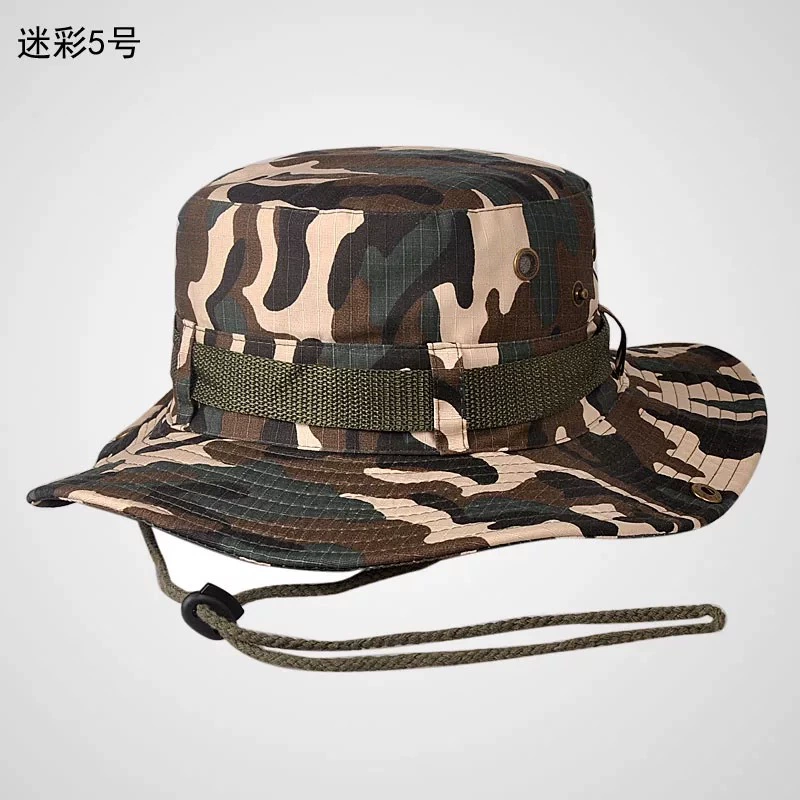 Travel camouflage climbing sun hat, American style