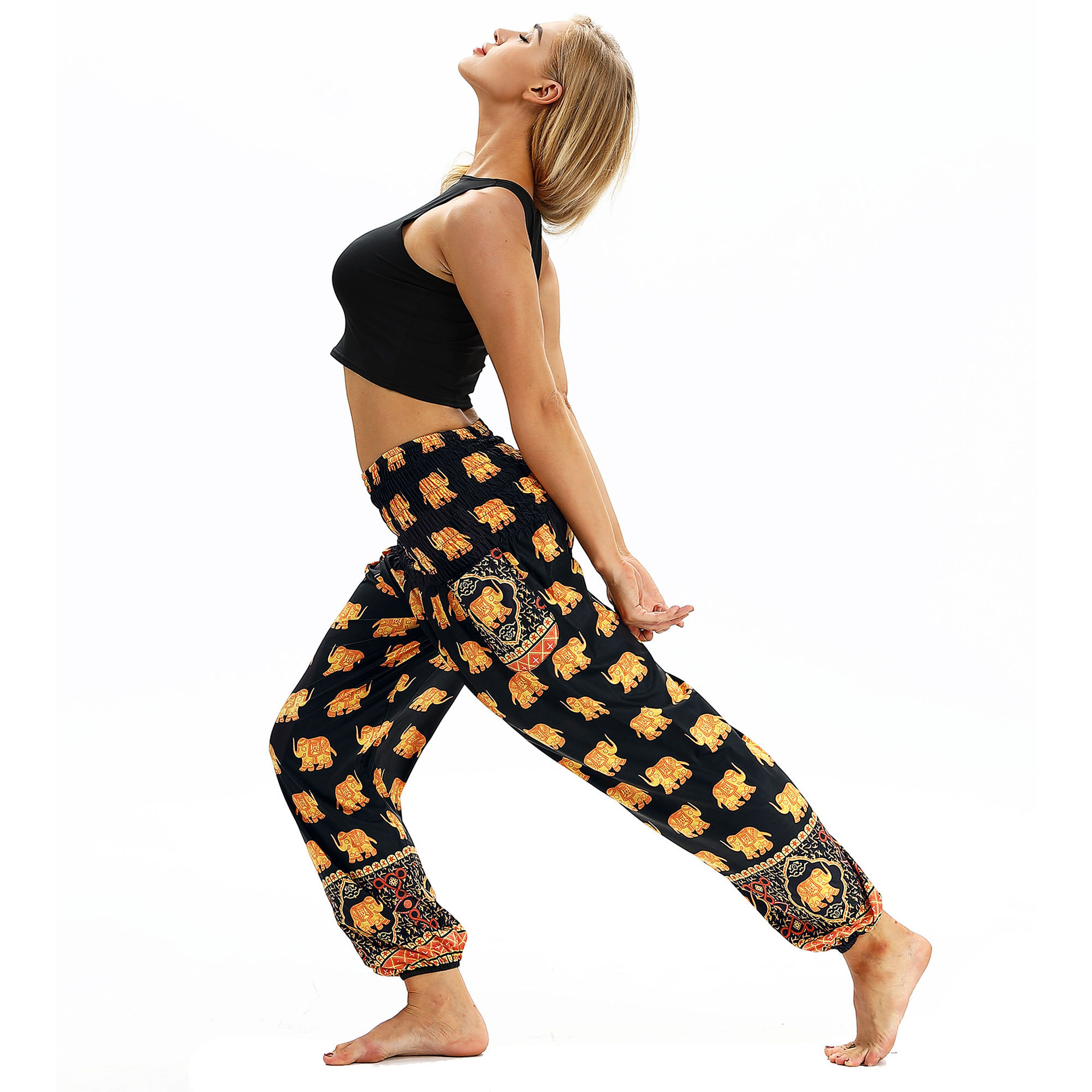 printing loose sports yoga pants Nihaostyle Clothing Wholesale NSMDF67669