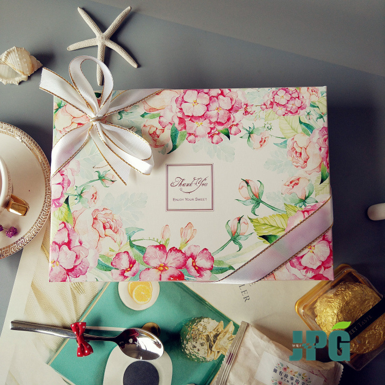 烘焙伴手礼盒雪花酥包装盒小清新饼干牛轧糖绿豆糕蛋黄酥月饼礼盒