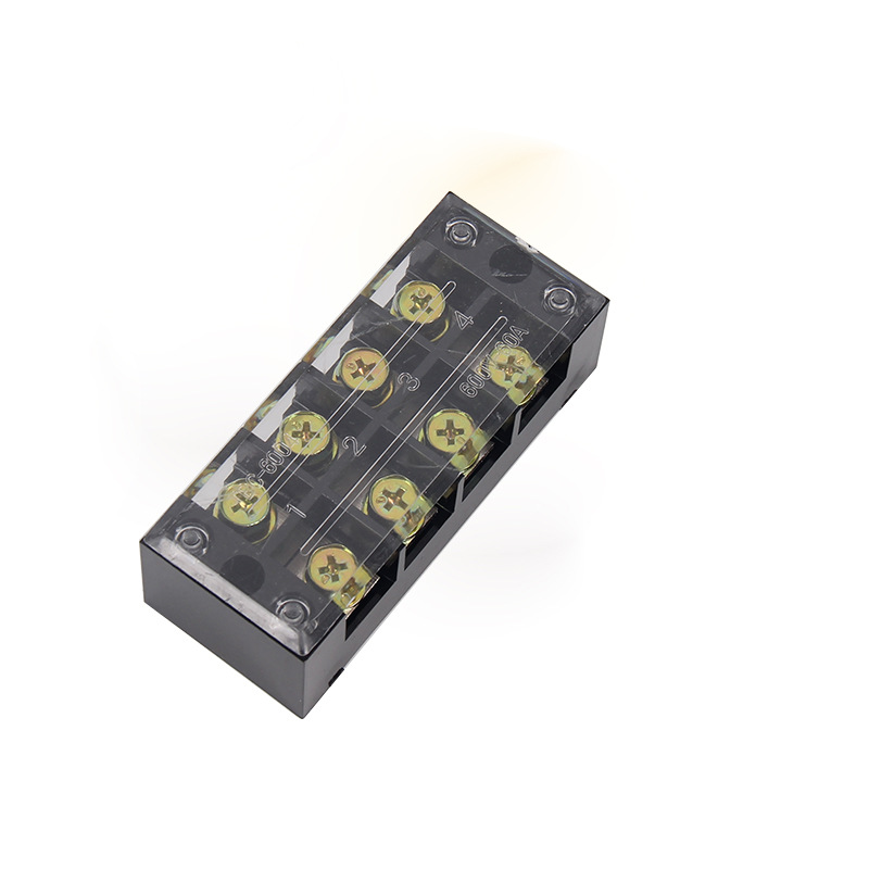 乐瑶电气TBC接线端子 TBC1004铁接线排 固定式端子 导轨端子