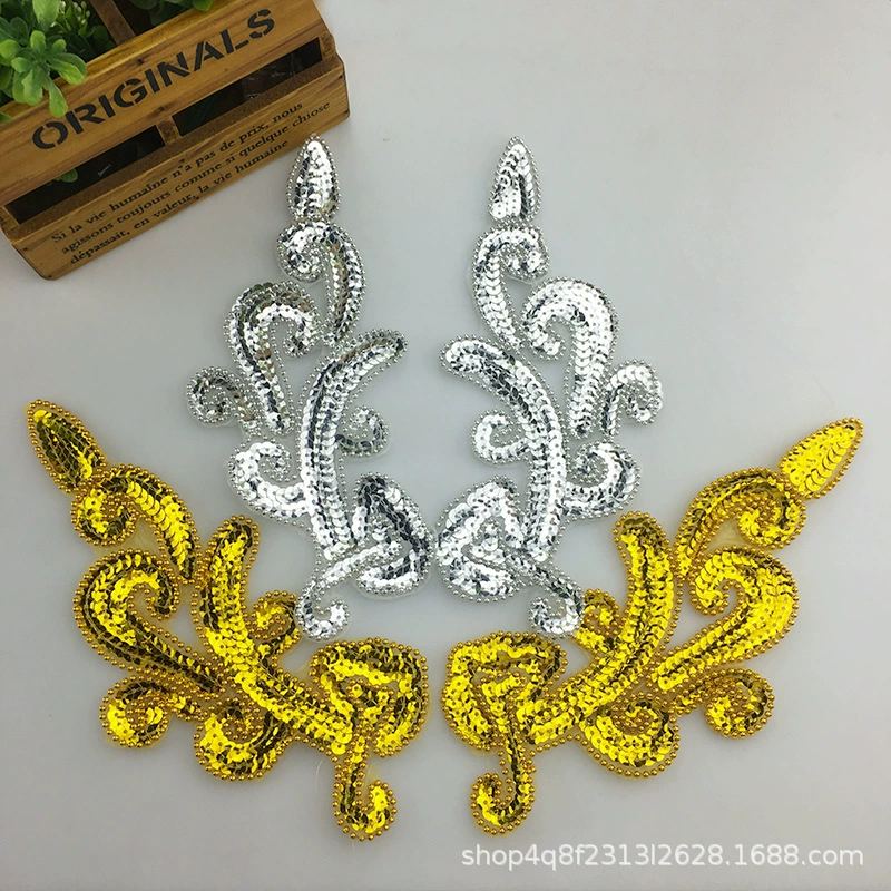 Парные блестки Pearl Flower Dance головной убор Национальное сценическое оперное исполнение украшение в наличии