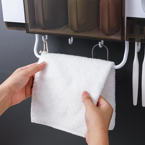 Toothbrush holder bathroom home bathroom set, toothbrush holder set, multi-functional holder for toothbrush and mouthwash cup