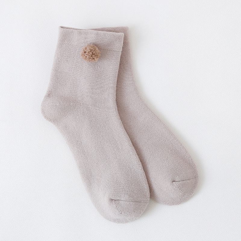 Calcetines de confinamiento Otoño e Invierno algodón posparto maternidad engrosada cálida boca suelta no pies apretados calcetines de maternidad de bola transpirable para mujeres