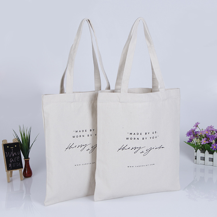 厂家现货空白帆布袋学生单肩帆布包手提袋定制广告创意购物棉布袋