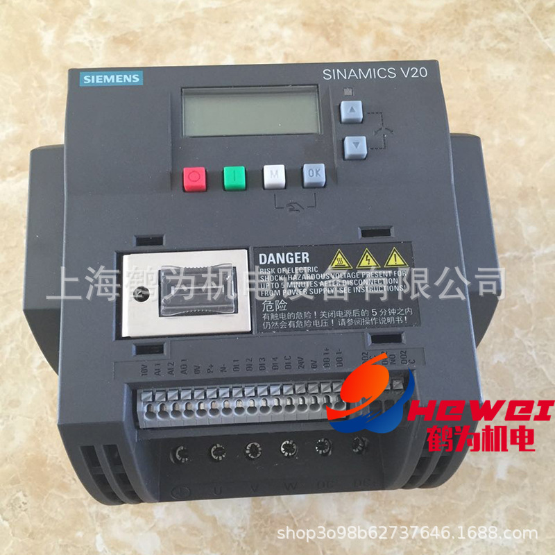 供应原装6SL3210-5BE22-2UV0V20变频器2.2KW/380V电机