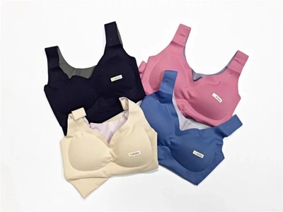 實拍 長款撞色運動背心女 weixin看圖122002