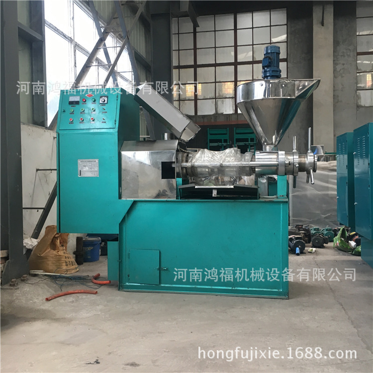 家用全自动螺旋榨油机 小型多功能花生大豆压油机 菜籽油精炼设备