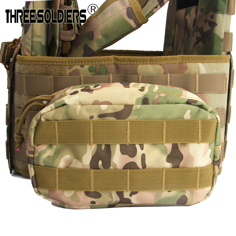 (2개) 군사 팬 전술 MOLLE 액세서리 가방 다기능 잡다한 가방 보관 가방 CS 필드 도구 키트 조끼 서브 백