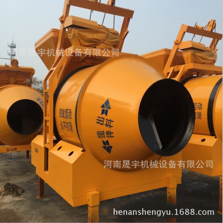 供应JZM大型混泥土搅拌机 750型强制卧式混料机 摩擦式砂浆搅拌机