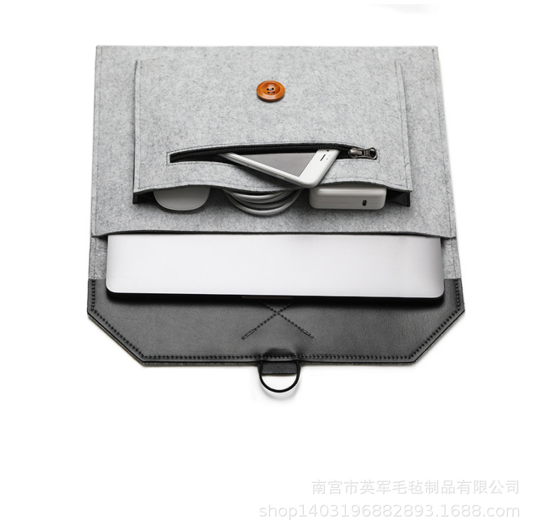 [direct deal]felt Laptop bag IPAD smart cover Felt bag customized LOGO