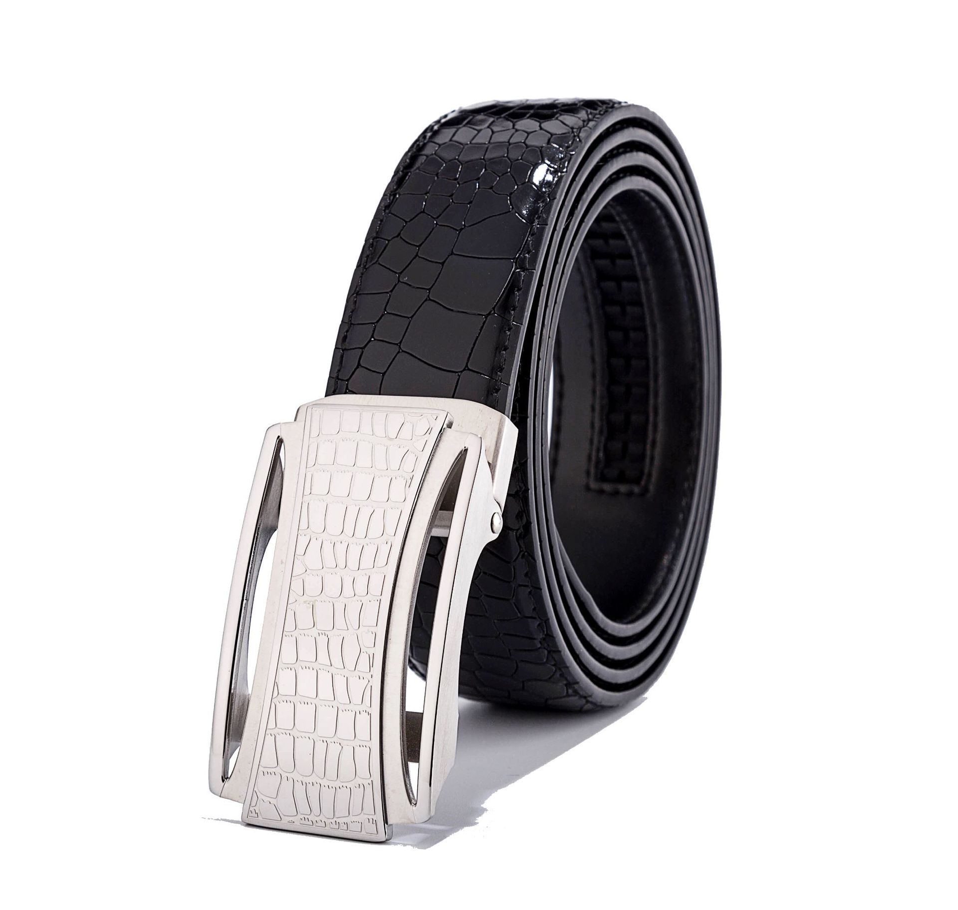 Elite quality double-sided import leather belt