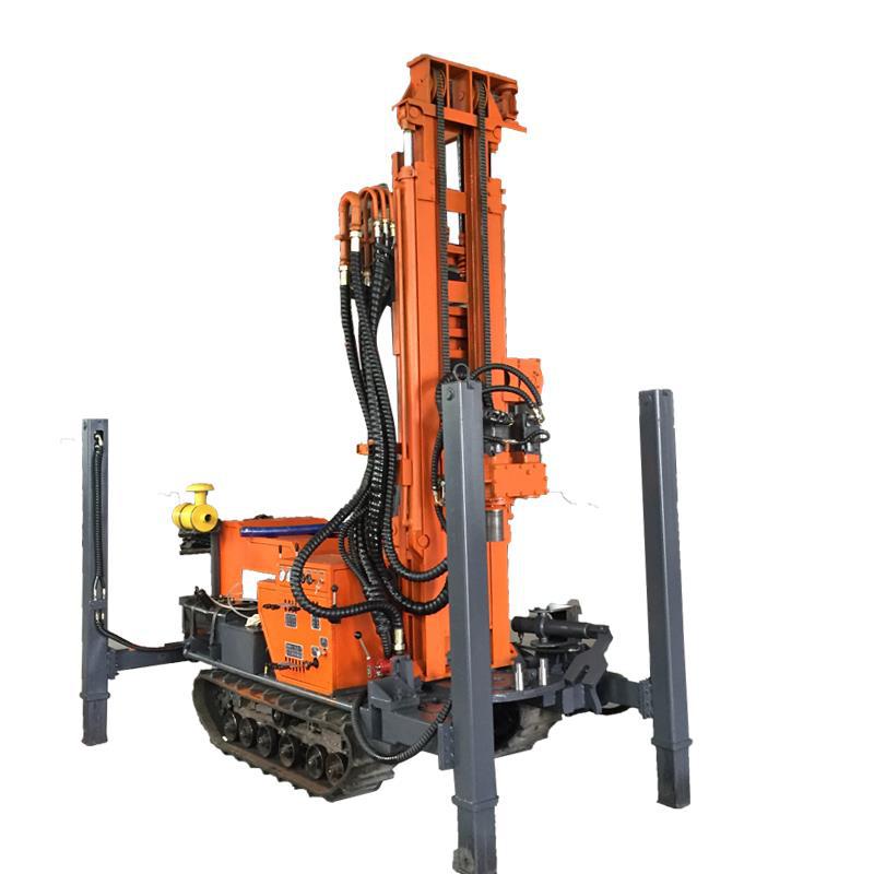 临沂钻井机械设备供应200米打井机能钻石头的气动水井钻机|ms