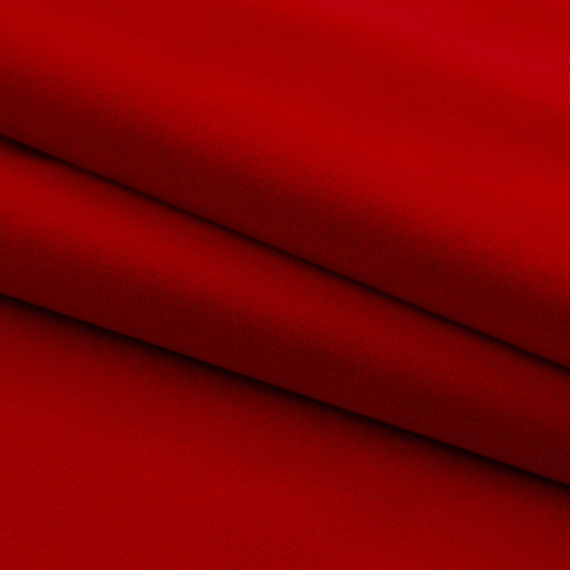 红色棉布长毛绒加密植绒布束口袋绒布环保植绒布