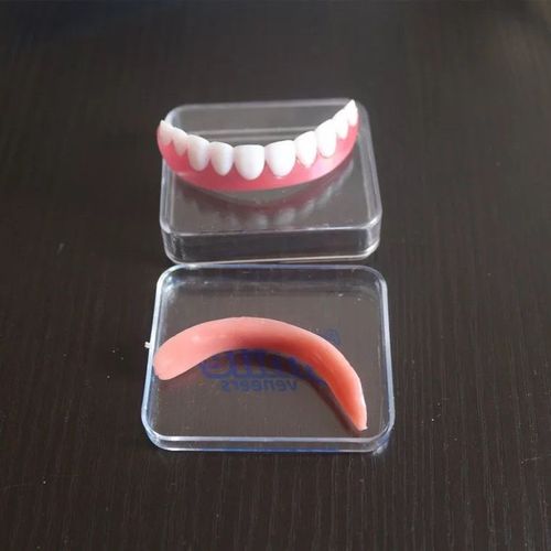 instant smile comfrt fit flex silicone artificial teeth braces whitening teeth strips