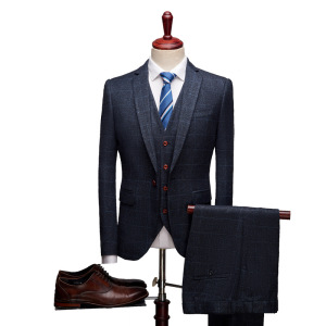 Men’s suit groom British business casual suit wedding best man