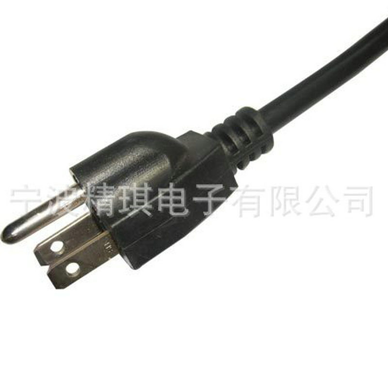 专业供应美规电源线 厂家供应美国认证UL电源线 三插插头电源线