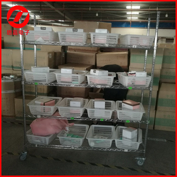 推车电商仓库分拣车物流菜鸟仓储拣货车配货车物流台车周转车|ru