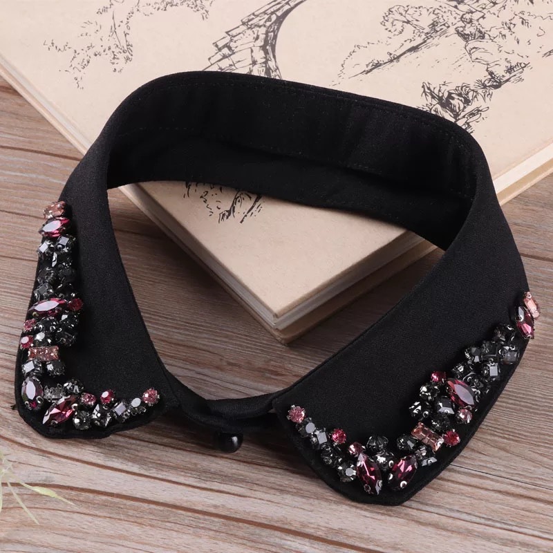 컬러 다이아몬드 블랙 칼라