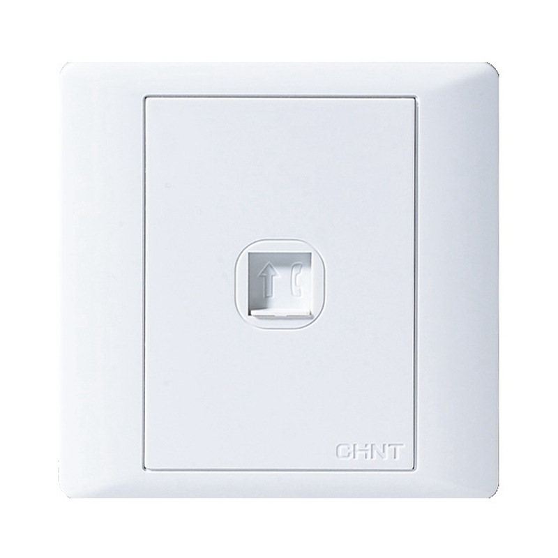 正泰开关插座 7系列 一联四芯电话插座 单电话插座 促销中