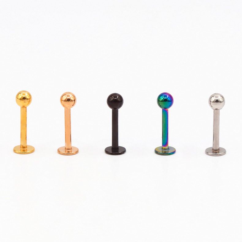 厂价直销钛钢小骨钉唇钉唇环不锈钢耳钉饰品欧美耳饰钛钢唇钉|ru