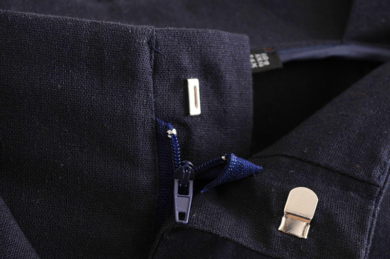 Cotton Fashionpants(Dark Blue - XS) NHAM4324-Dark-Blue-XS
