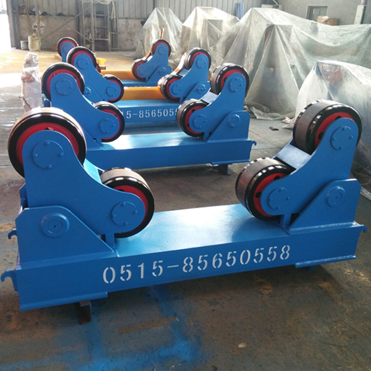 焊接滚轮架现货直销盐城环保产业园质量服务更放心盐城皇泰滚轮架