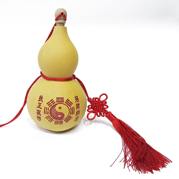 Baoyuan open-mouthed gourds car pendant Chinese knot small gourd home craft decoration ornament