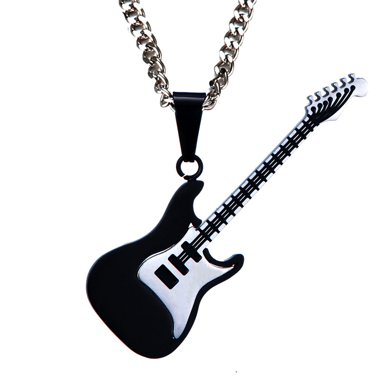 Guitar Pendant Necklace