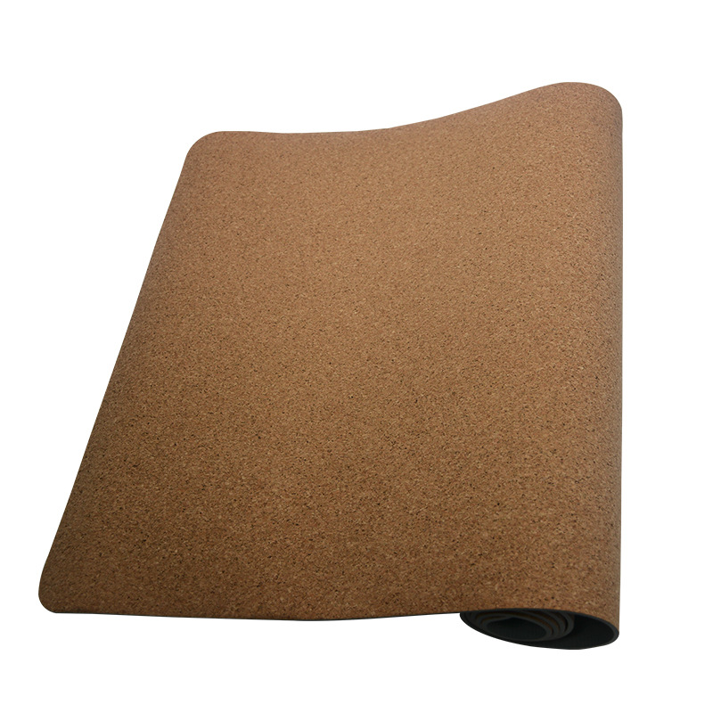 软木橡胶瑜伽垫环保无味完美贴合高档瑜伽垫可定制图案logo