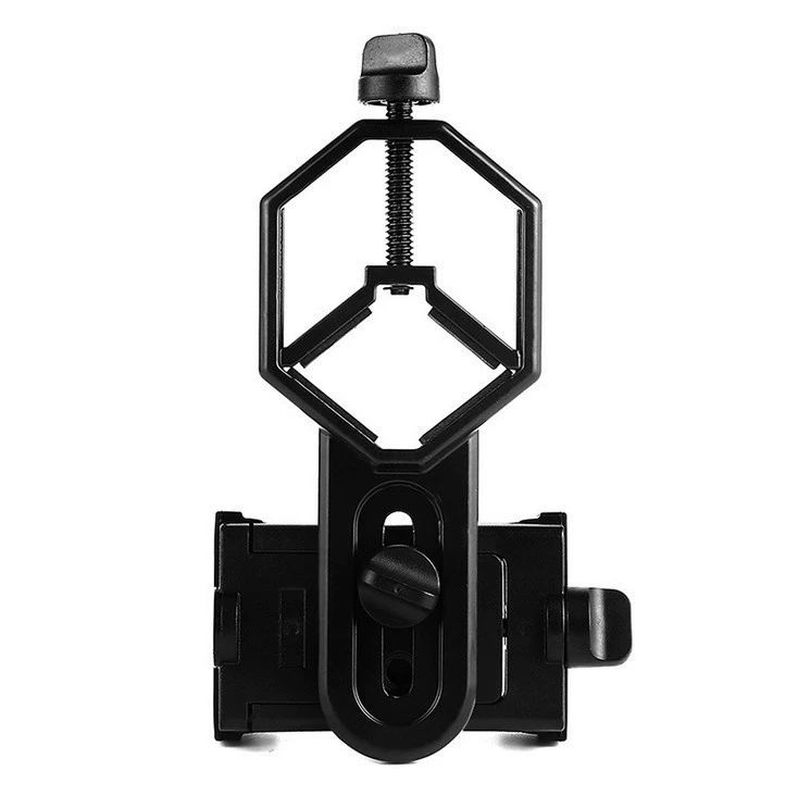Зажим для мобильного телефона телескоп Кронштейн для мобильного телефона Монокуляр Зеркало для наблюдения за птицами фото клип металлический прочный многофункциональный зажим