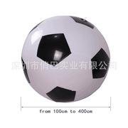 充气PVC沙滩球红黄蓝大球趣味运动会器材 充气大球户外拓展训练道