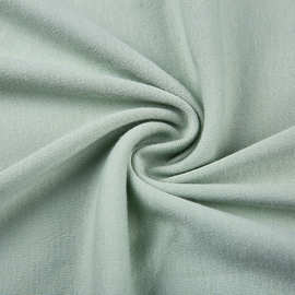有机棉棉毛布面料 40s双面针织面料 纯棉连体衣爬服内衣布料现货