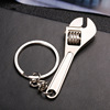 Small wrench, golden metal keychain suitable for men and women, pendant, tools set, Birthday gift