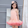 Dress, girl's skirt, small princess costume, custom made, European style, lifting effect, tutu skirt