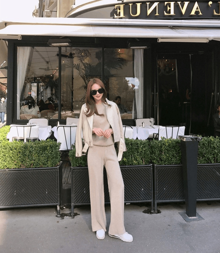 Costume femme CACHEMIRE XIN en Tricot - Ref 3334466 Image 27