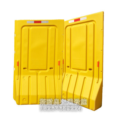 1.8米市政围挡塑料施工移动交通注水围栏防护栏 防撞隔离修路水马