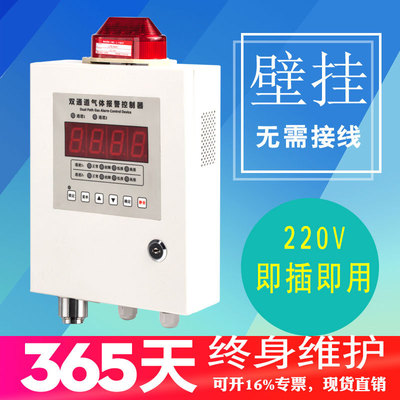 在線壁挂式二氧化硫氣體報警器二氧化硫濃度探測器SO2泄漏報警儀