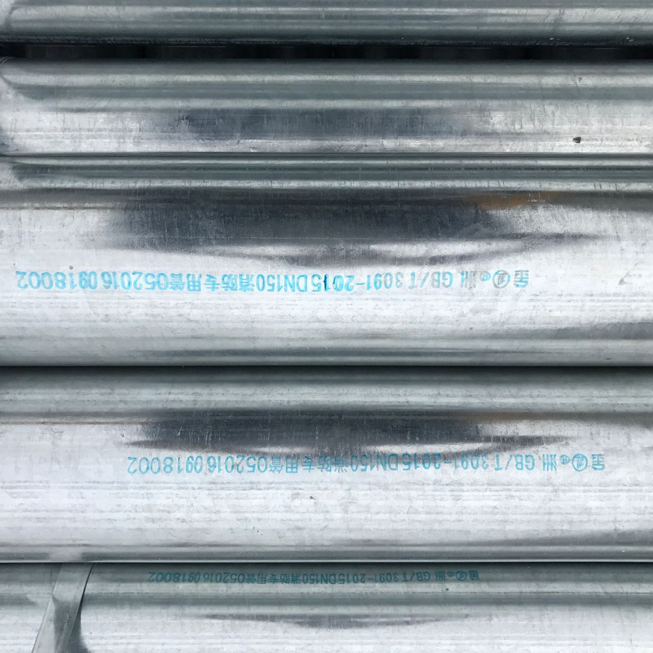 现货供应国强150*4的镀锌管自来水管 DN150*2冷镀锌圆管厂家批发