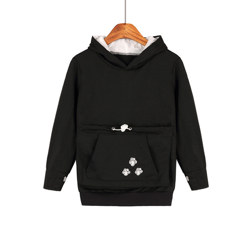 Amazon children Long sleeve Sweater Cross border Autumn and winter Explosive money Star who meow Cats and dogs kangaroo hoodie AA