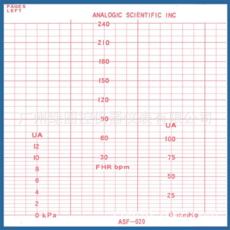 安科胎儿监护打印纸107mm*100m-150P ASF-020安科胎监纸批发
